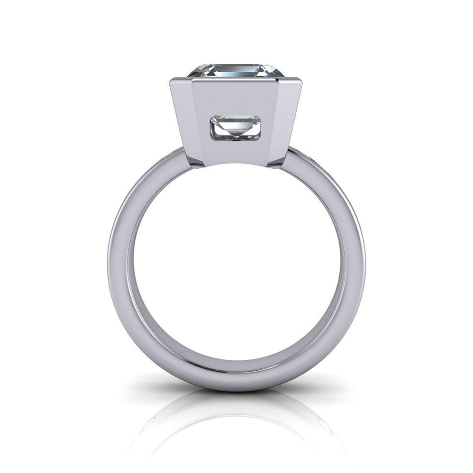 925 Silver Engagement Ring Bel Viaggio Designs, LLC