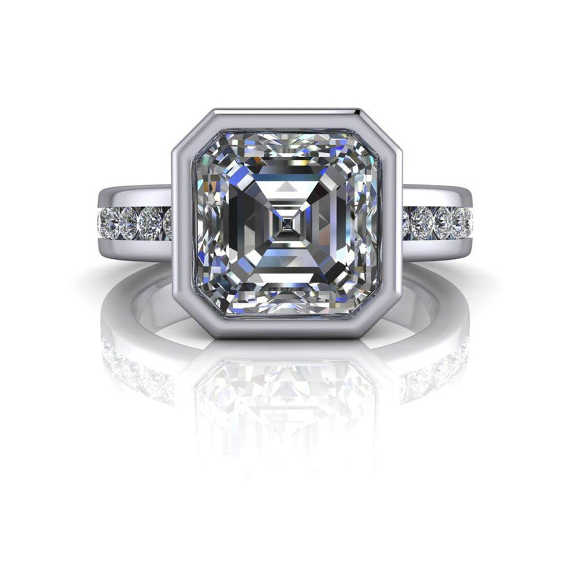 925 Silver Engagement Ring Bel Viaggio Designs, LLC