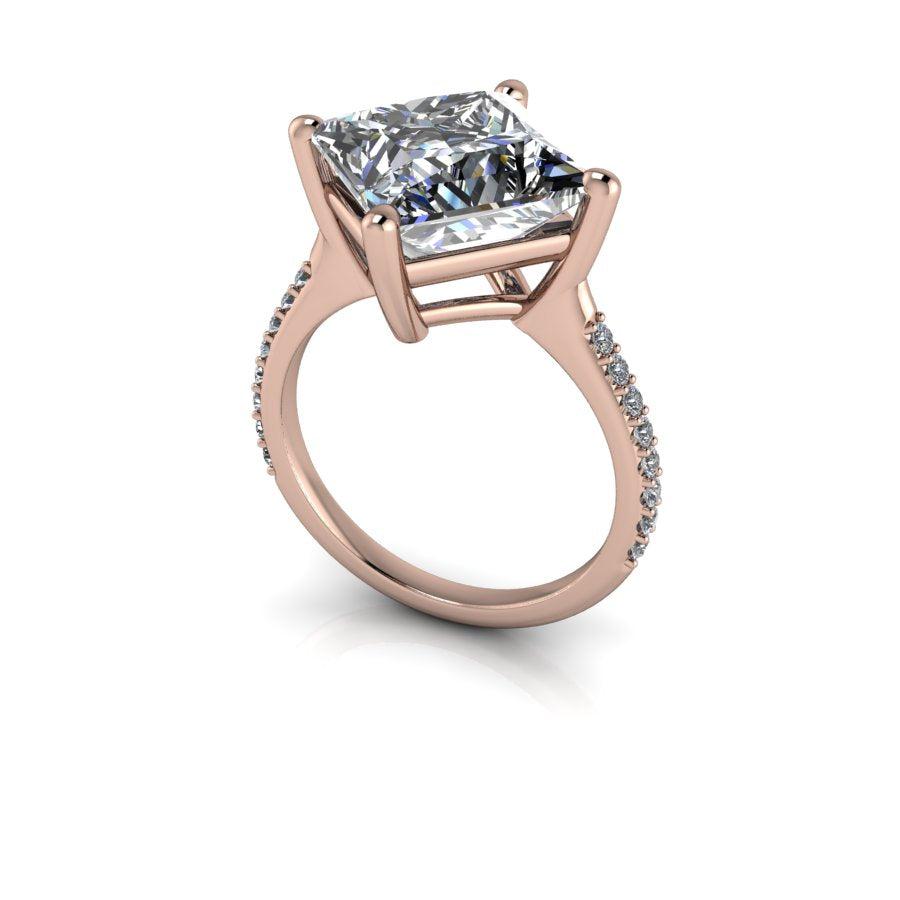 10kt rose gold Engagement Ring Bel Viaggio Designs, LLC