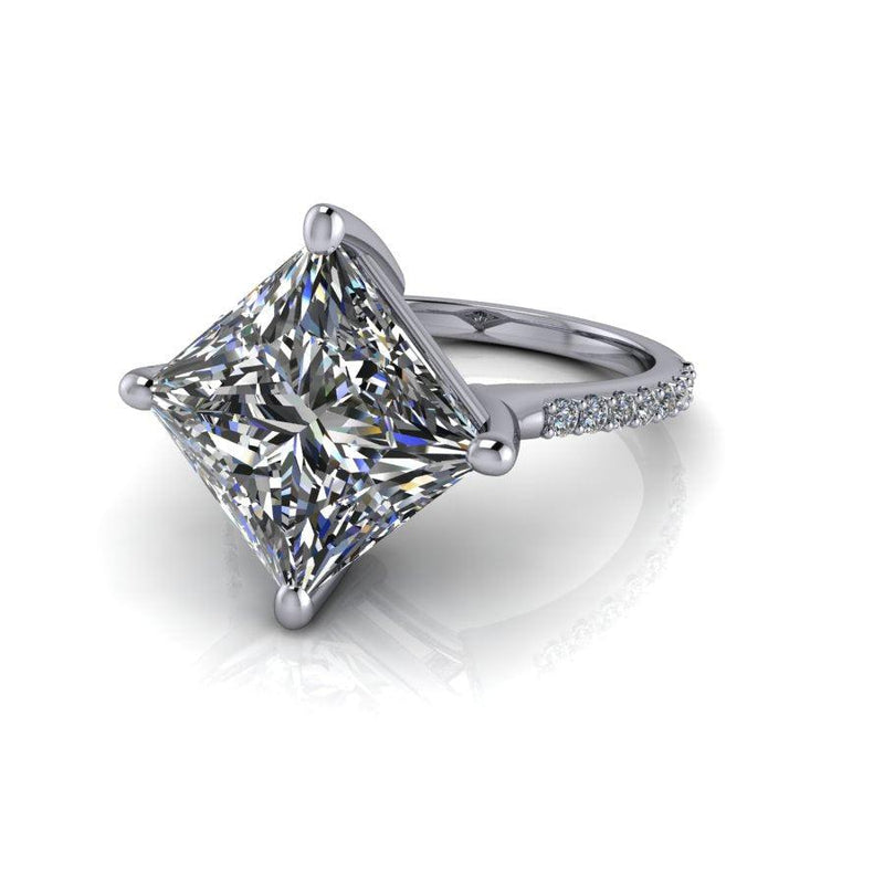 10kt white gold Engagement Ring Bel Viaggio Designs, LLC