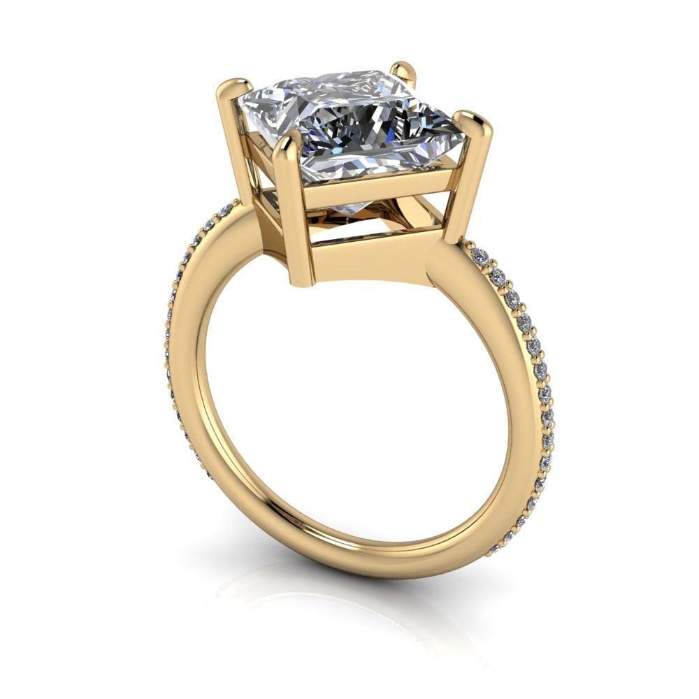 10kt rose gold Engagement Ring Bel Viaggio Designs, LLC