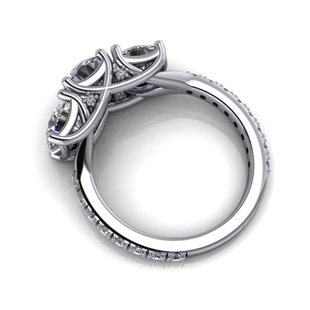 10kt white gold Ring Bel Viaggio Designs, LLC