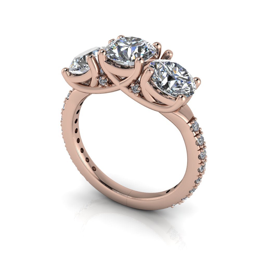 10kt rose gold Ring Bel Viaggio Designs, LLC