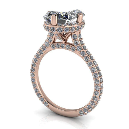 10kt rose gold Engagement Ring Bel Viaggio Designs, LLC