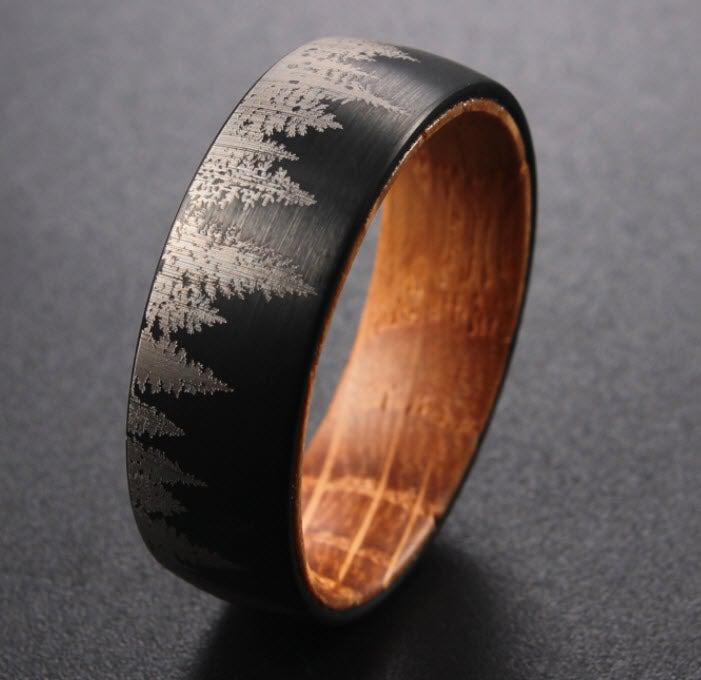 7.5 Men's Wedding Bands Bel Viaggio Designs, LLC