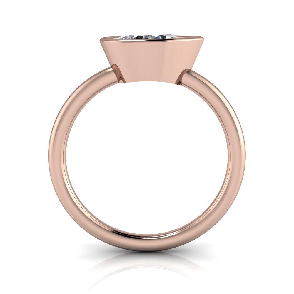 10kt rose gold Engagement Ring Bel Viaggio Designs, LLC