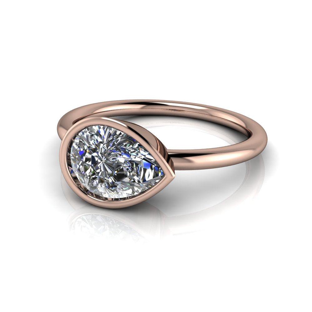 10kt rose gold Engagement Ring Bel Viaggio Designs, LLC