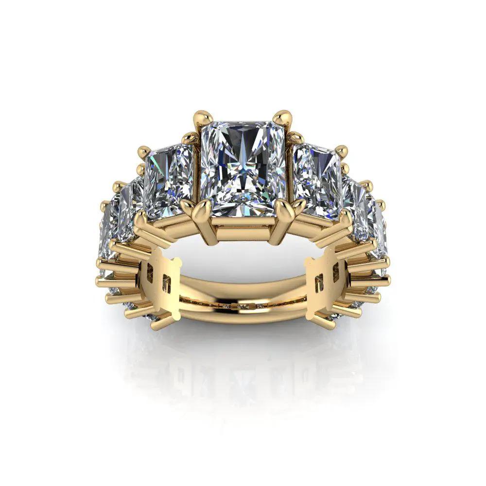 14kt yellow gold Anniversary Ring Bel Viaggio Designs, LLC