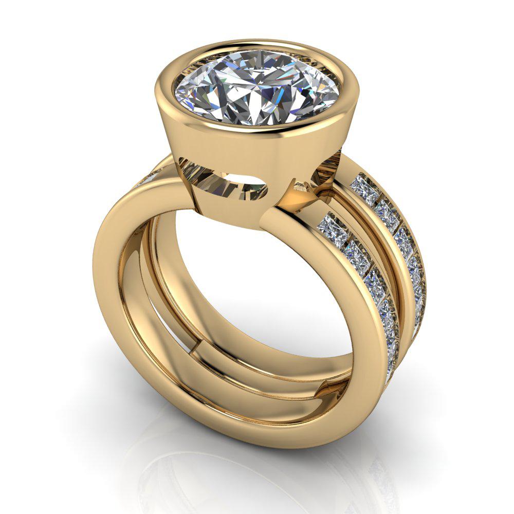 925 Silver Engagement Ring Bel Viaggio Designs, LLC