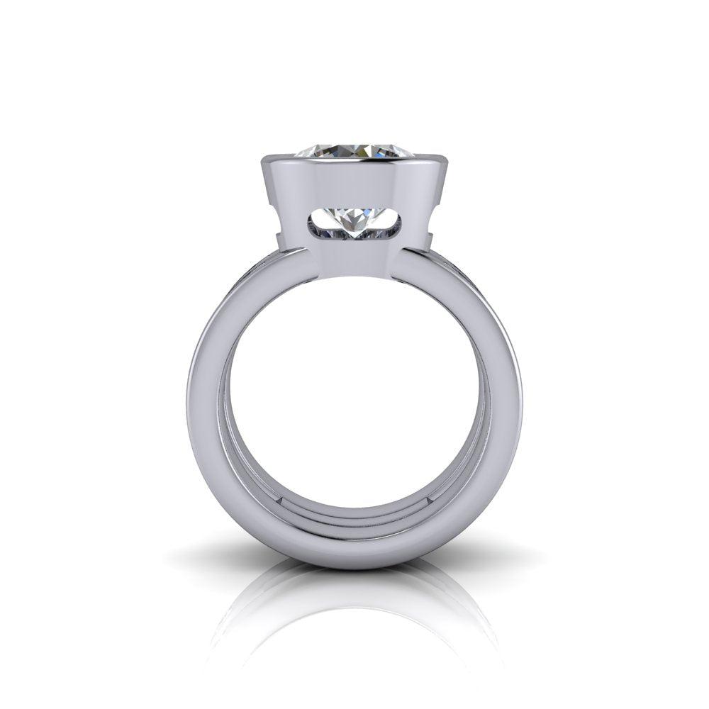 925 Silver Engagement Ring Bel Viaggio Designs, LLC