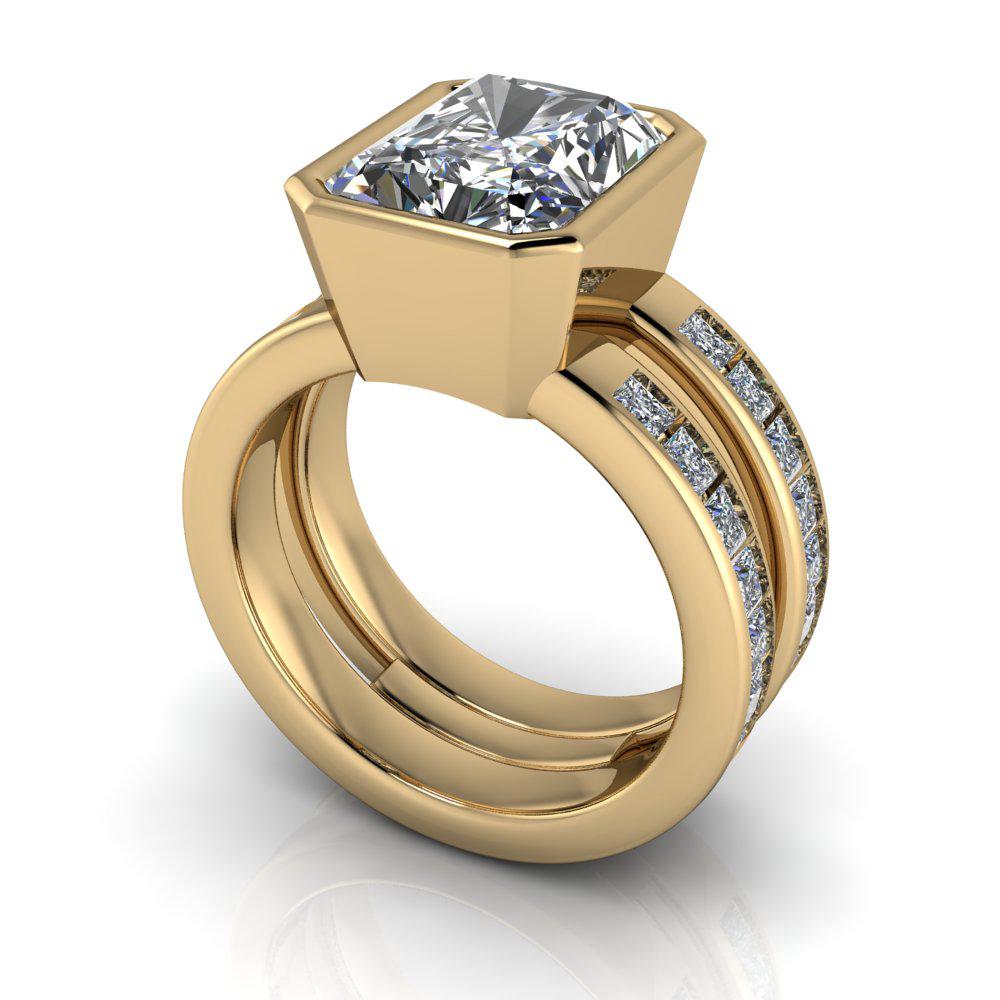 925 Silver Engagement Ring Bel Viaggio Designs, LLC