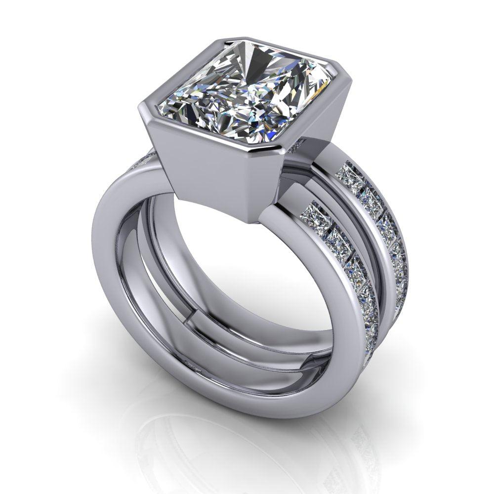 925 Silver Engagement Ring Bel Viaggio Designs, LLC