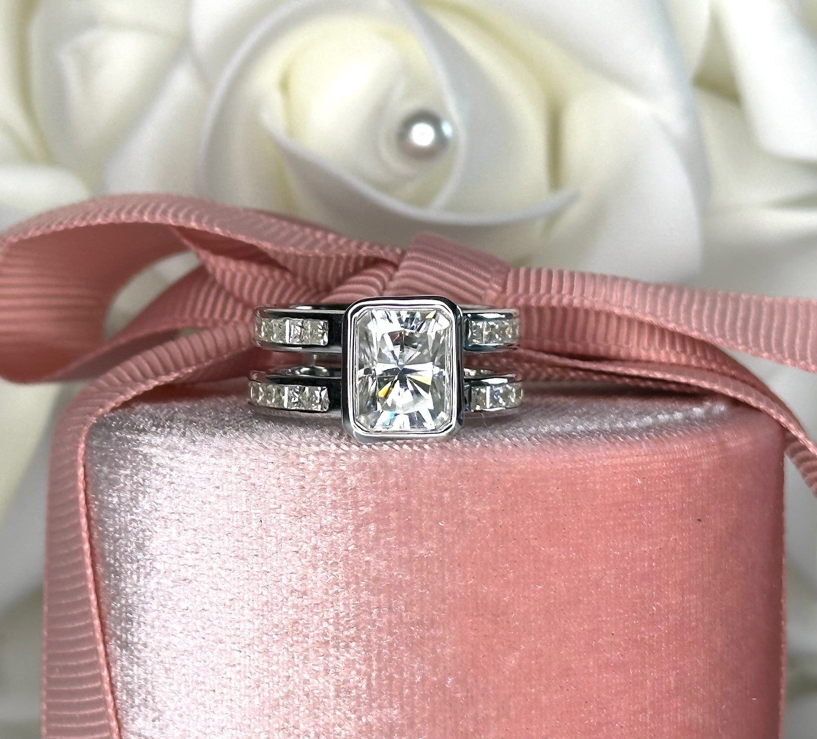 925 Silver Engagement Ring Bel Viaggio Designs, LLC