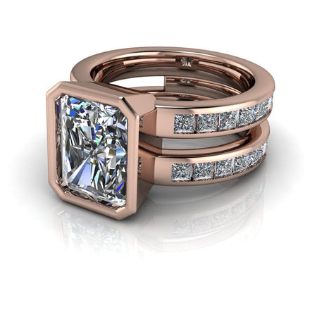 10kt rose gold Engagement Ring Bel Viaggio Designs, LLC