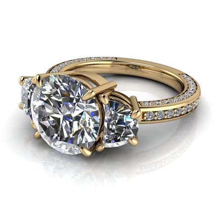 10kt white gold Engagement Ring Bel Viaggio Designs, LLC