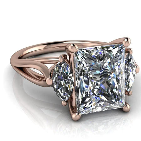 10kt rose gold Engagement Ring Bel Viaggio Designs, LLC