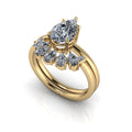 14 kt rose gold bridal set Bel Viaggio Designs, LLC
