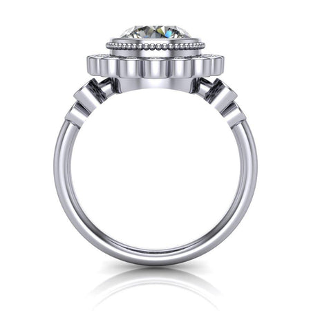 10kt rose gold Engagement Ring Bel Viaggio Designs, LLC