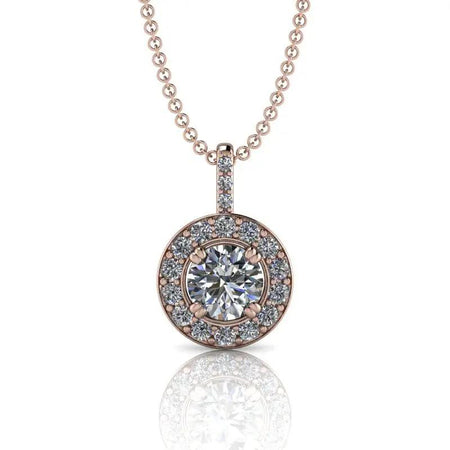 14 kt rose gold necklace Bel Viaggio Designs, LLC