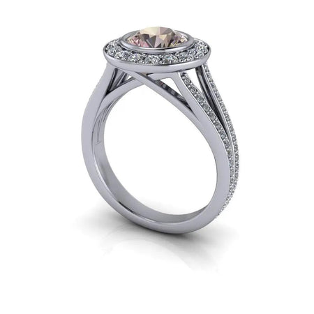 4.5 Morganite Rings Bel Viaggio Designs, LLC