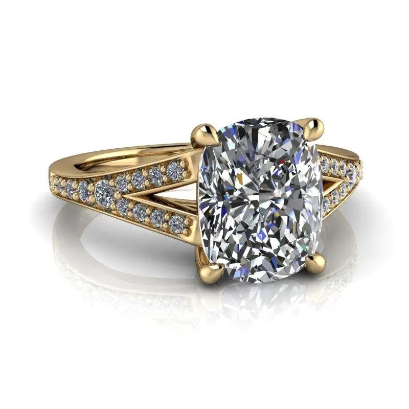 10kt yellow gold Engagement Ring Bel Viaggio Designs, LLC