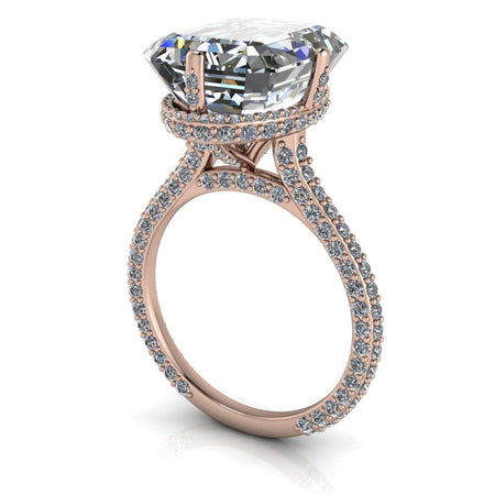 10kt rose gold Engagement Ring Bel Viaggio Designs, LLC