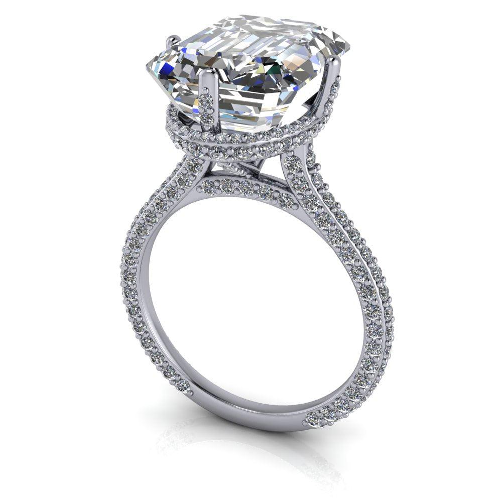 925 Silver Engagement Ring Bel Viaggio Designs, LLC