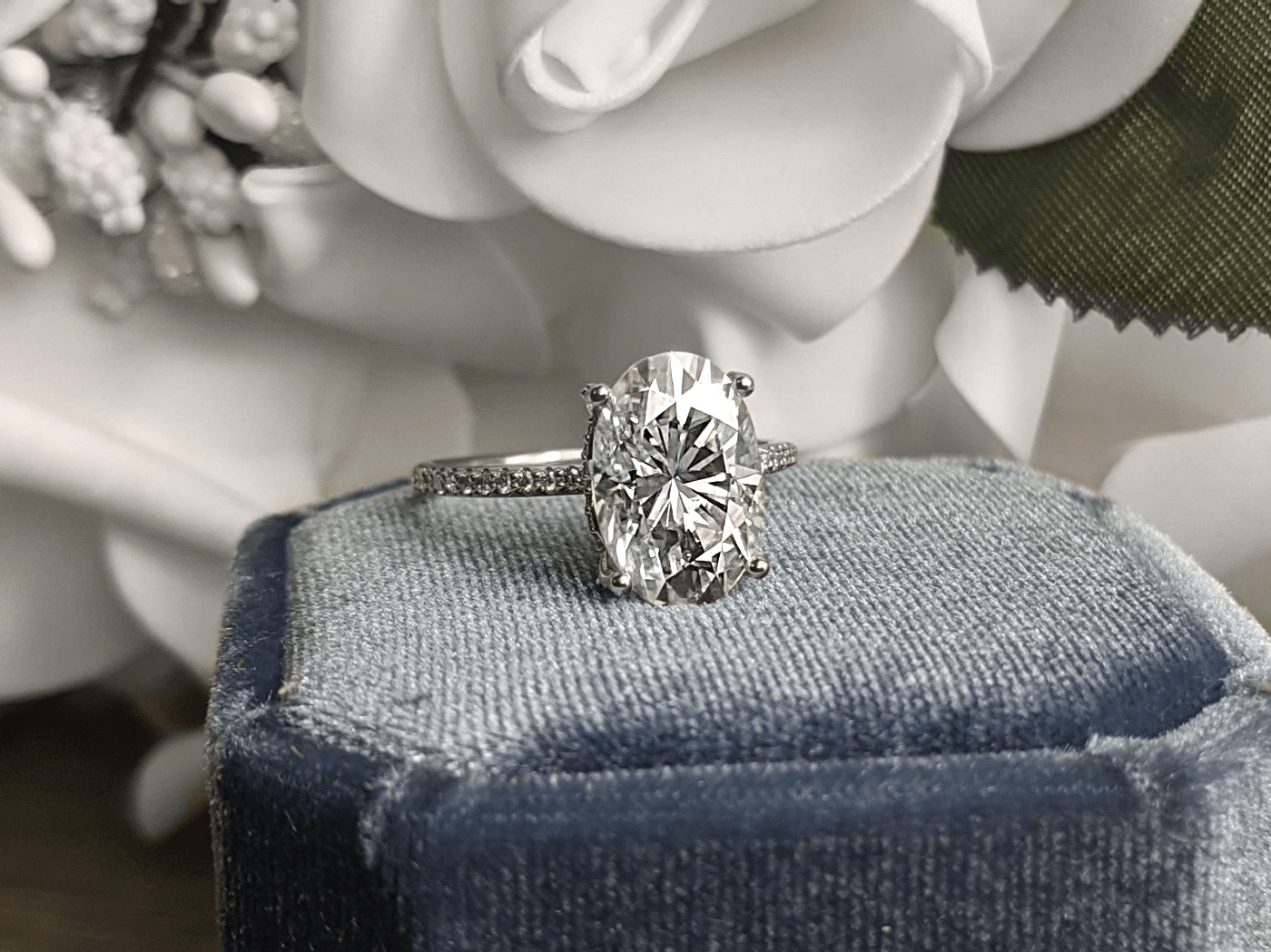 925 Silver Engagement Ring Bel Viaggio Designs, LLC