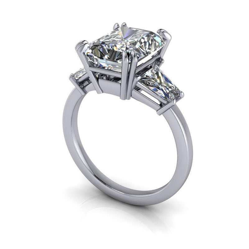 10kt white gold Engagement Ring Bel Viaggio Designs, LLC