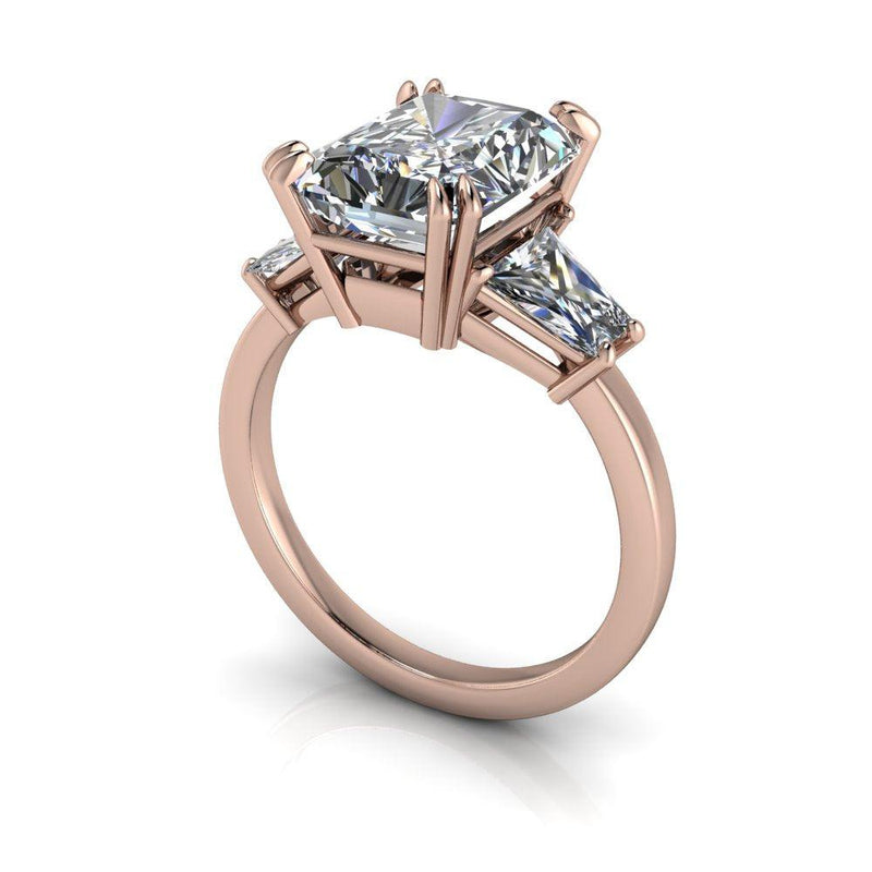 10kt rose gold Engagement Ring Bel Viaggio Designs, LLC