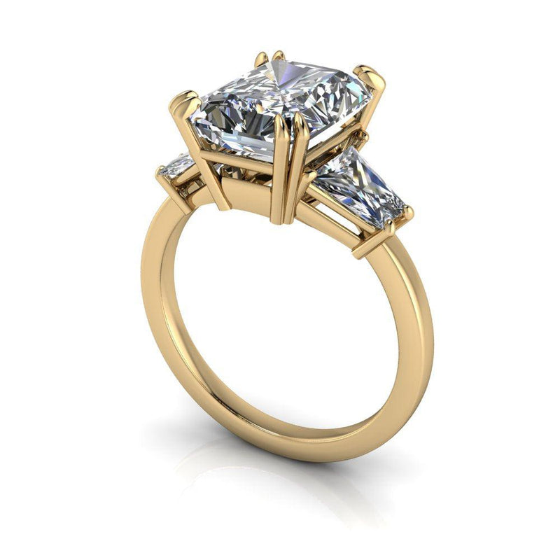 10kt yellow gold Engagement Ring Bel Viaggio Designs, LLC