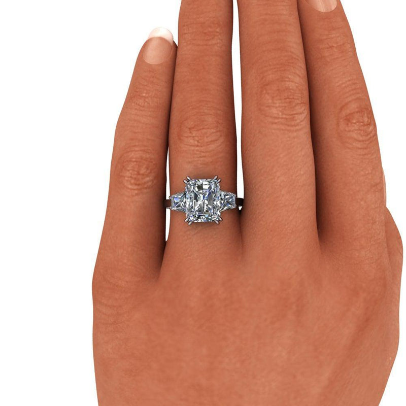 10kt white gold Engagement Ring Bel Viaggio Designs, LLC