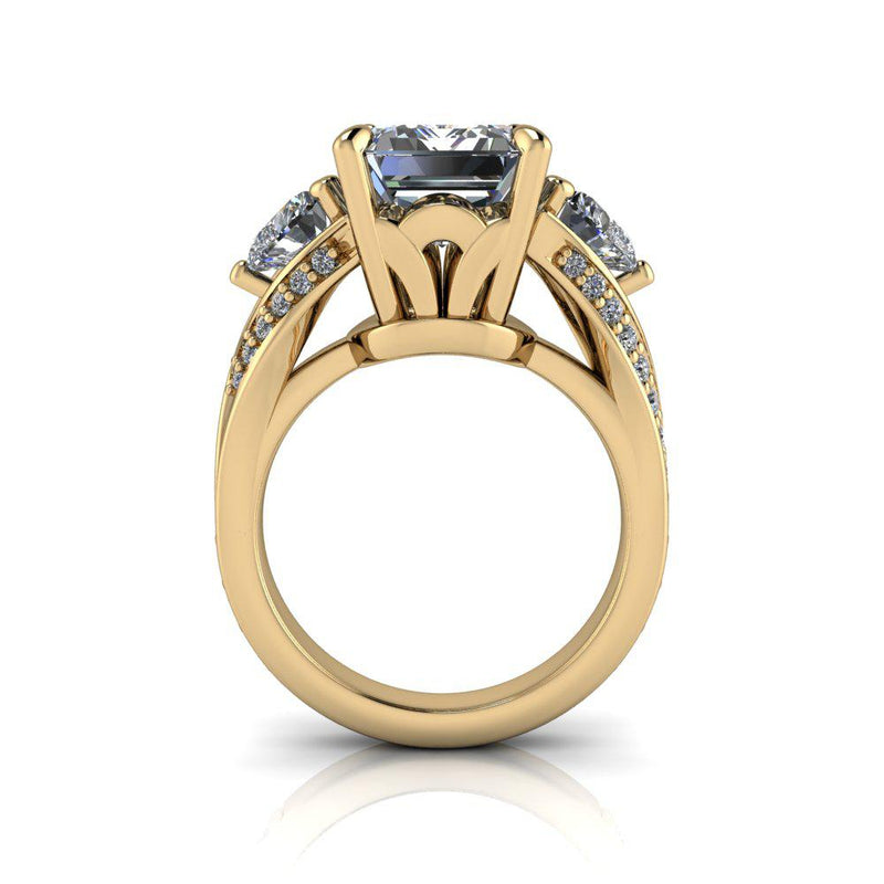 10kt yellow gold Engagement Ring Bel Viaggio Designs, LLC