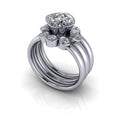 925 Silver Engagement Ring Bel Viaggio Designs, LLC