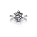 10kt white gold Engagement Ring Bel Viaggio Designs, LLC