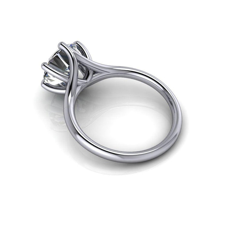 925 Silver Engagement Ring Bel Viaggio Designs, LLC