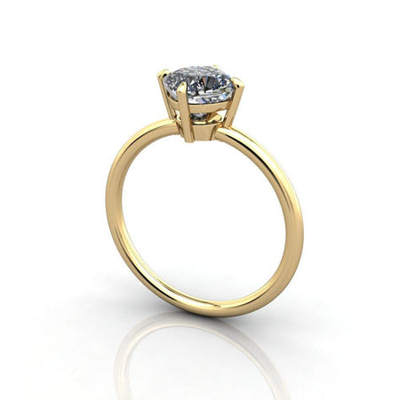 14kt yellow gold Engagement Ring Bel Viaggio Designs, LLC