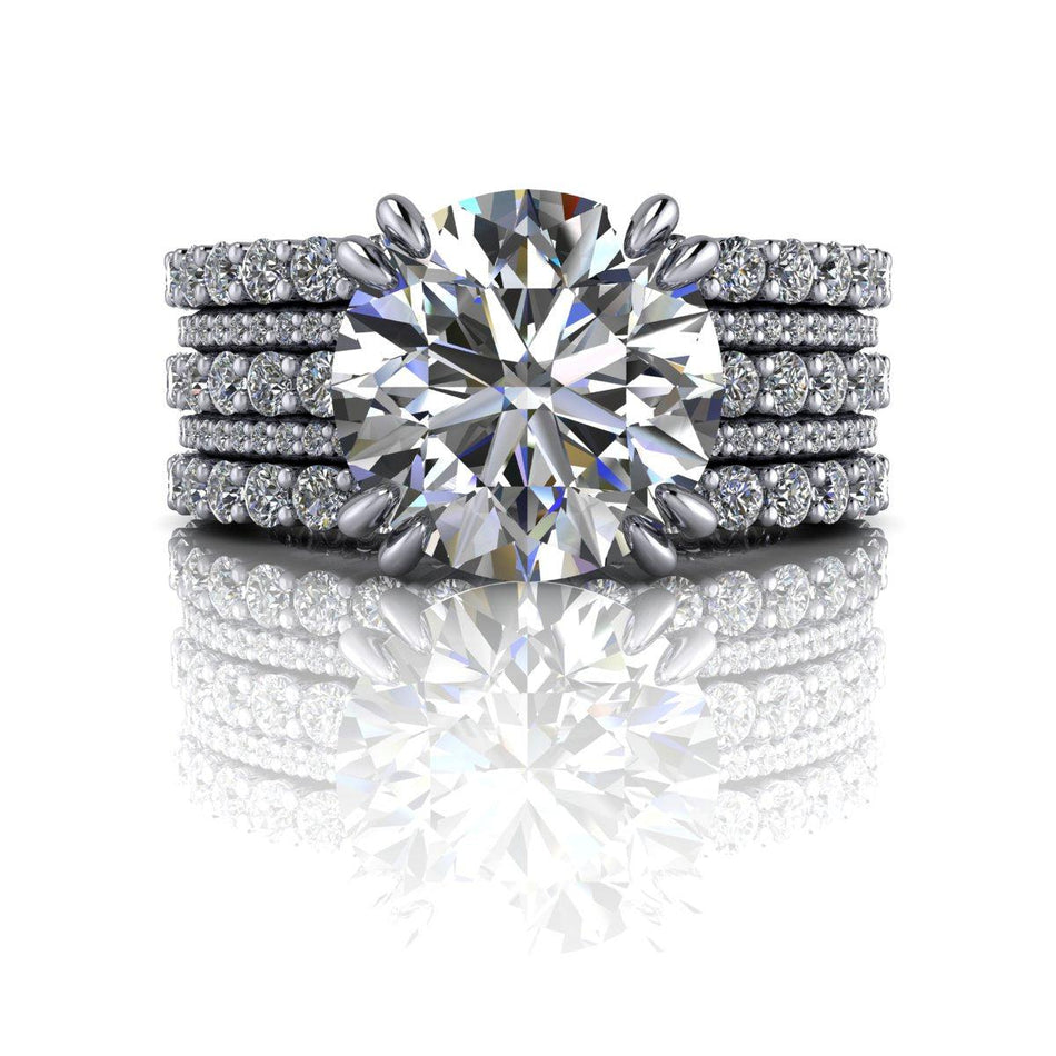 925 Silver Engagement Ring Bel Viaggio Designs, LLC