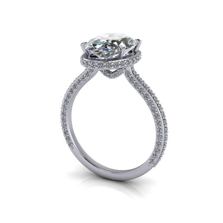 925 Silver Engagement Ring Bel Viaggio Designs, LLC