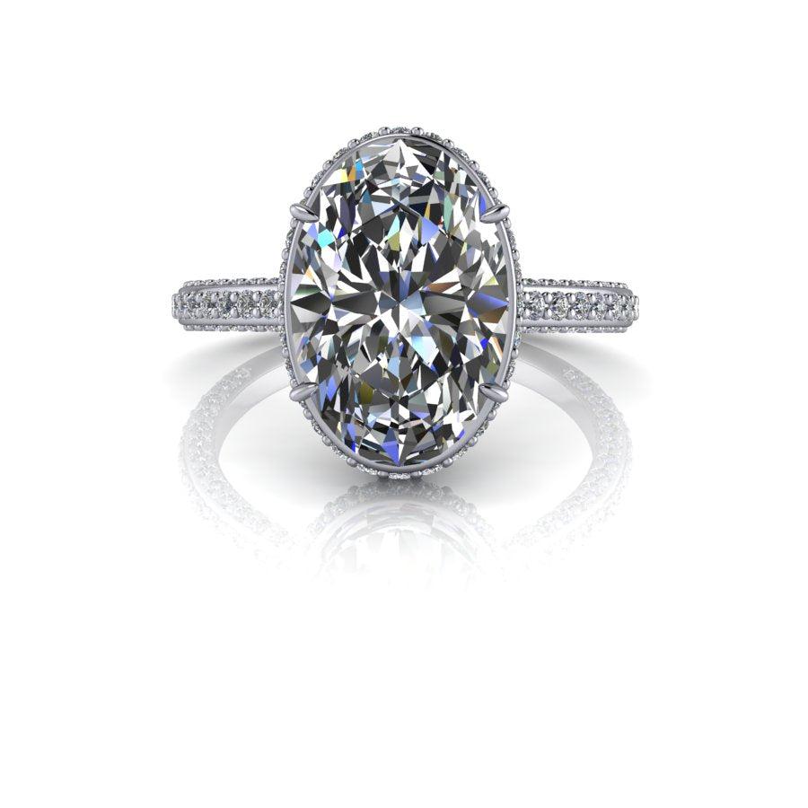 925 Silver Engagement Ring Bel Viaggio Designs, LLC