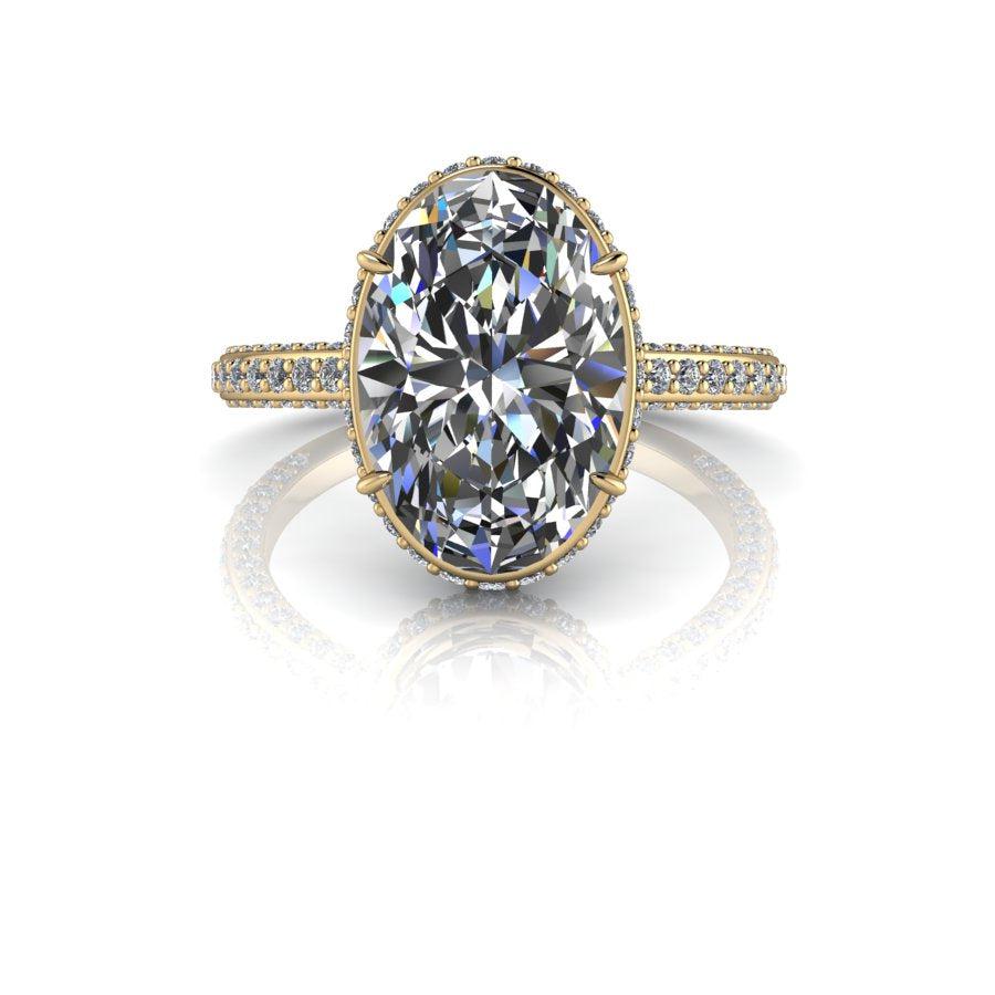 14kt yellow gold Engagement Ring Bel Viaggio Designs, LLC