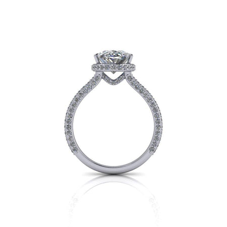 925 Silver Engagement Ring Bel Viaggio Designs, LLC