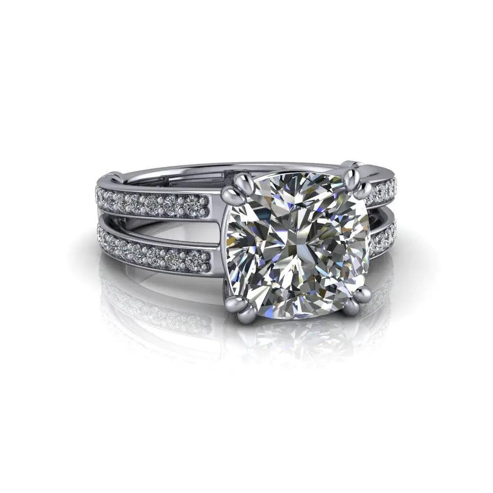 925 Silver Engagement Ring Bel Viaggio Designs, LLC