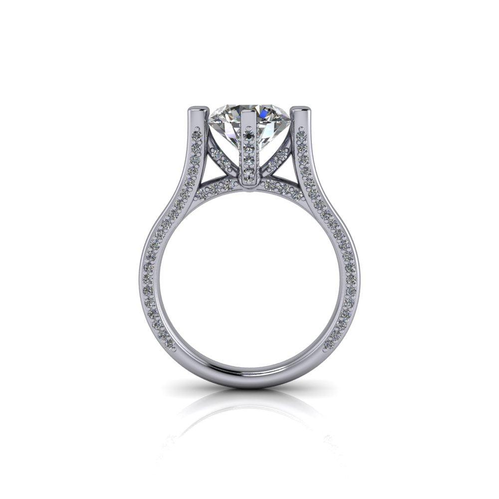 925 Silver Engagement Ring Bel Viaggio Designs, LLC