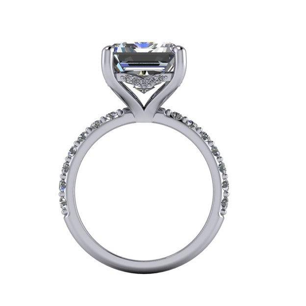 925 Silver Engagement Ring Bel Viaggio Designs, LLC