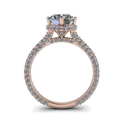 10kt rose gold Engagement Ring Bel Viaggio Designs, LLC