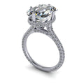 10 kt white gold Engagement Ring Bel Viaggio Designs, LLC
