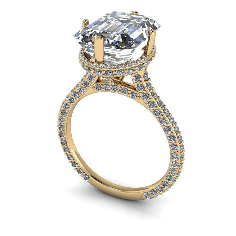 10 kt yellow gold Engagement Ring Bel Viaggio Designs, LLC