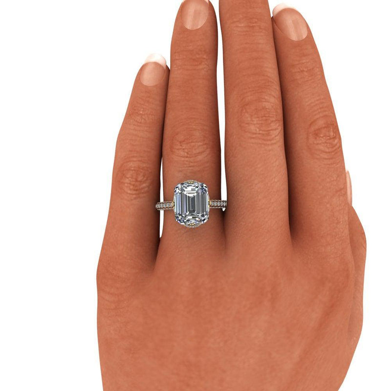 10 kt rose gold Engagement Ring Bel Viaggio Designs, LLC