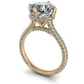 10 kt yellow gold Engagement Ring Bel Viaggio Designs, LLC